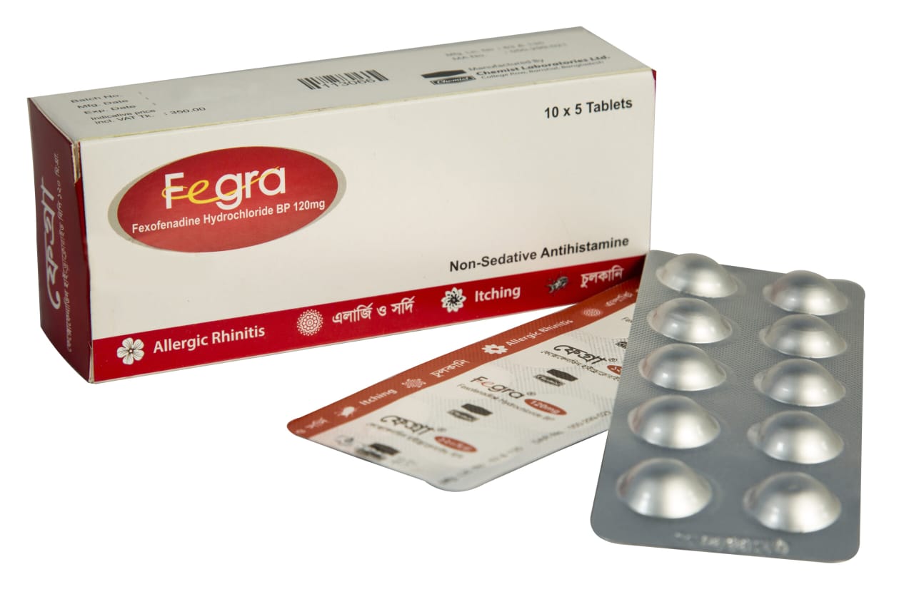 Tablet Fegra 120mg (50pcs)